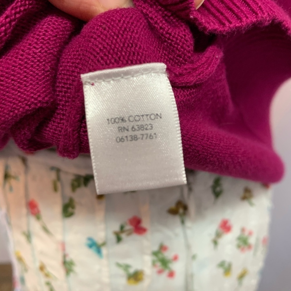 Christopher & Banks Sweater Tank Raspberry Layer - Picture 6 of 10